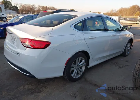 2015 Chrysler 200 Limited z USA, uszkodzony, nr VIN 1C3CCCAB8FN653195